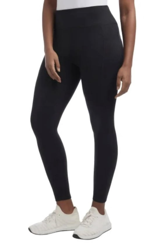 Women's Brushed Satin Stitch 7/8 Legging (US, Alpha, X-Small, Regular, Regular, Black Salt)