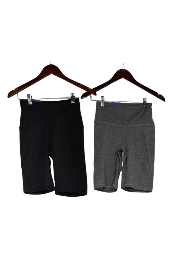 Women's Curved Contour Bike Short (Heather Grey,L)