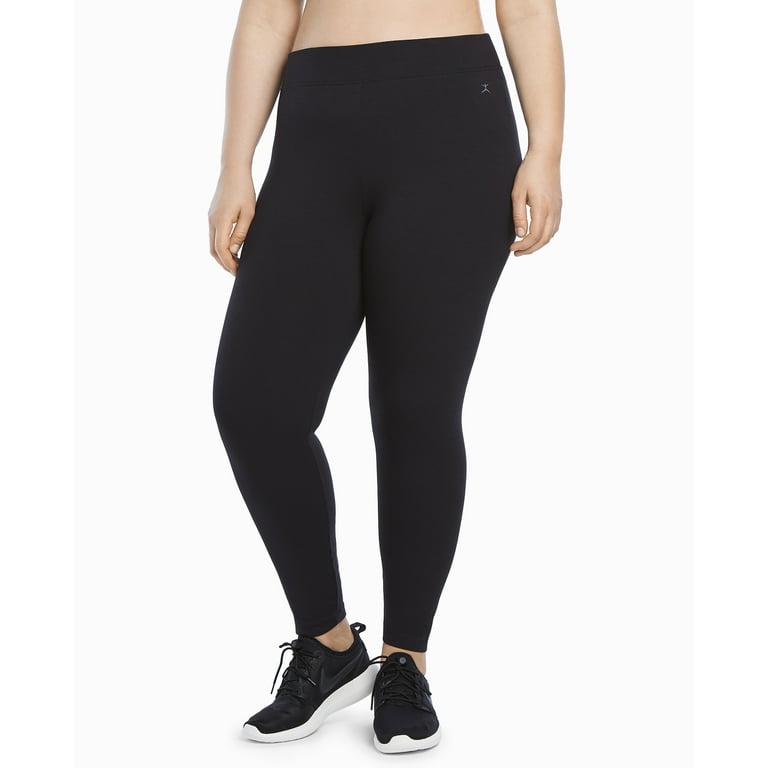 Danskin Women s Essentials Ankle Legging 3X Black