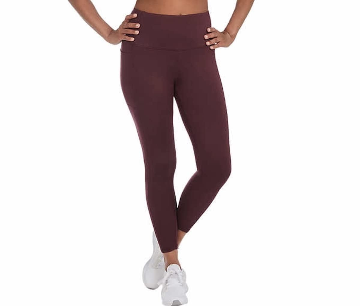 Danskin Ladies' High Rise Brushed Tight With Reflective Dots