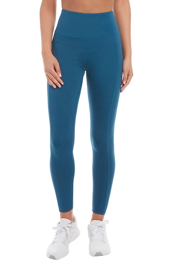 Women's High Rise Contour Bonded Legging, Stormy Sea, Small