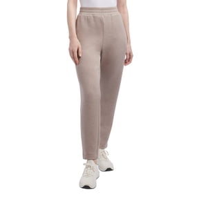 Danskin Women's Luxe Retro Jogger Sweatpant, Brown, Large