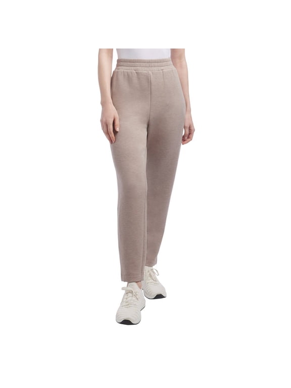 Women's Luxe Retro Jogger Sweatpant, Brown, Large