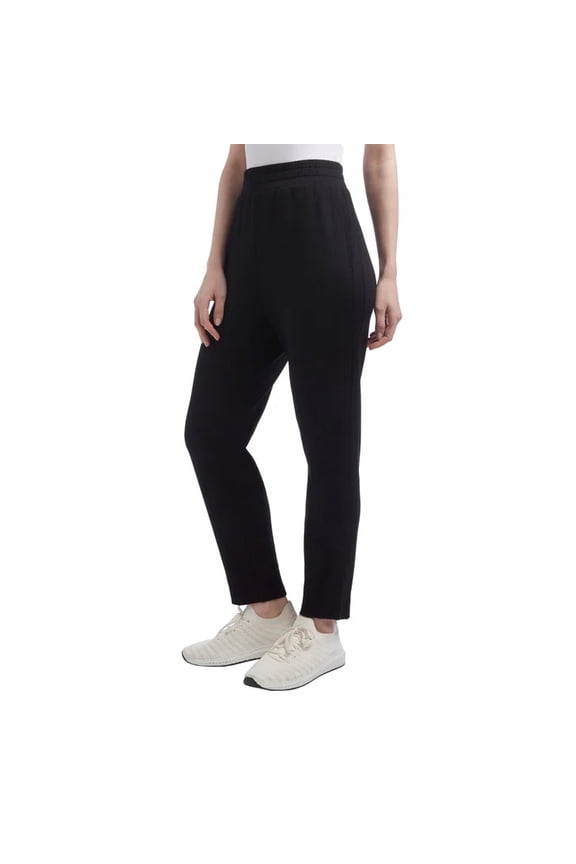 Women's Luxe Retro Jogger Pant (US, Alpha, X-Large, Regular, Regular, Black (Black Salt))