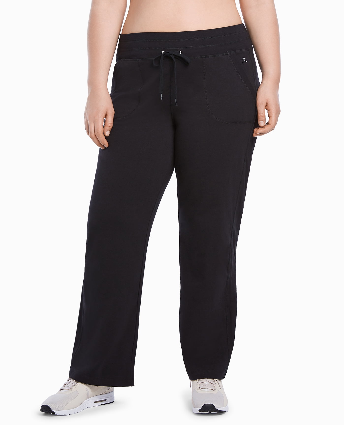 Danskin Women's Plus Size Active Relaxed Pant 