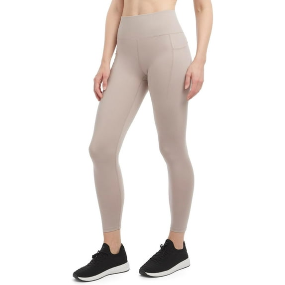 Danskin Women's Satin Stitch High Rise 7/8 Leggings - Atmosphere - Small