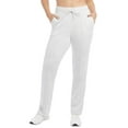 thumbnail image 1 of Danskin Women's Scuba Straight Leg Pant (Oatmeal Heather, Small), 1 of 3