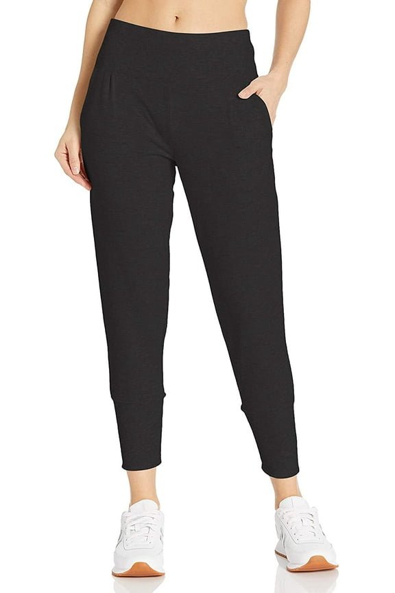 Women's Slim Tapered Jogger, Rich Black, Large