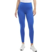 Danskin Womens Workout Yoga Pants High Waisted Active Leggings with Side Pockets Dazzling, X-Large