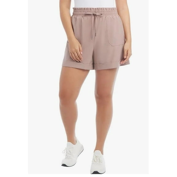 Danskin Women's Woven Paperbag Shorts - Medium