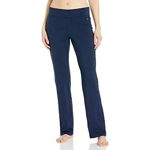 Danskin Women's Yoga Pant, Midnight Navy, XL