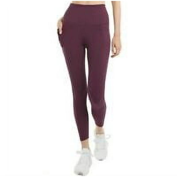Danskin Womens 7/8 Brushed Legging Size X-Small Color Italian Plum