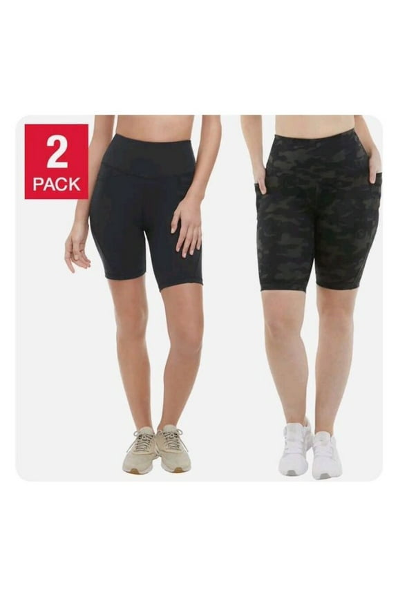 Womens Bike Short, 2-Pack,X-Small