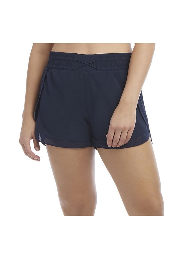 Womens Double Time Short with Inner Pocket Neo Navy Large