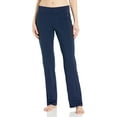 thumbnail image 1 of Danskin Womens Sleek-Fit Yoga Pant, 1 of 2
