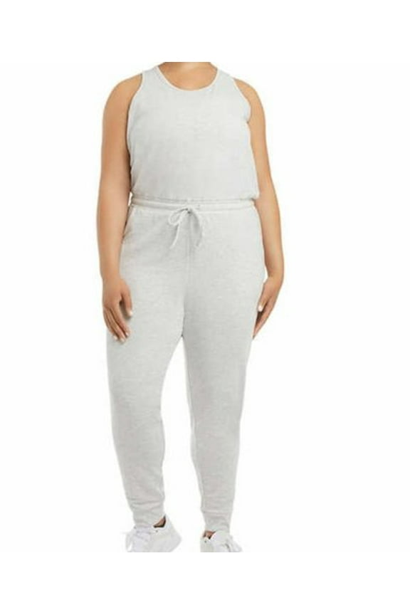 Womens Soft Brushed Fleece Jumpsuit