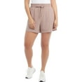 thumbnail image 1 of Danskin Womens' Woven Paperbag Shorts Antler S, 1 of 3
