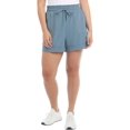 thumbnail image 1 of Danskin Womens' Woven Paperbag Shorts Stormy Weather 3X, 1 of 3