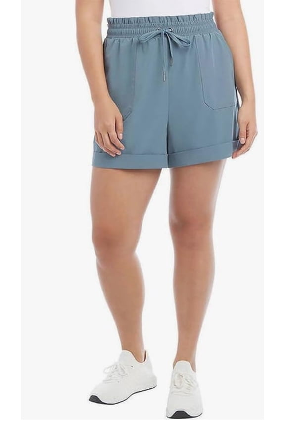 Womens' Woven Paperbag Shorts