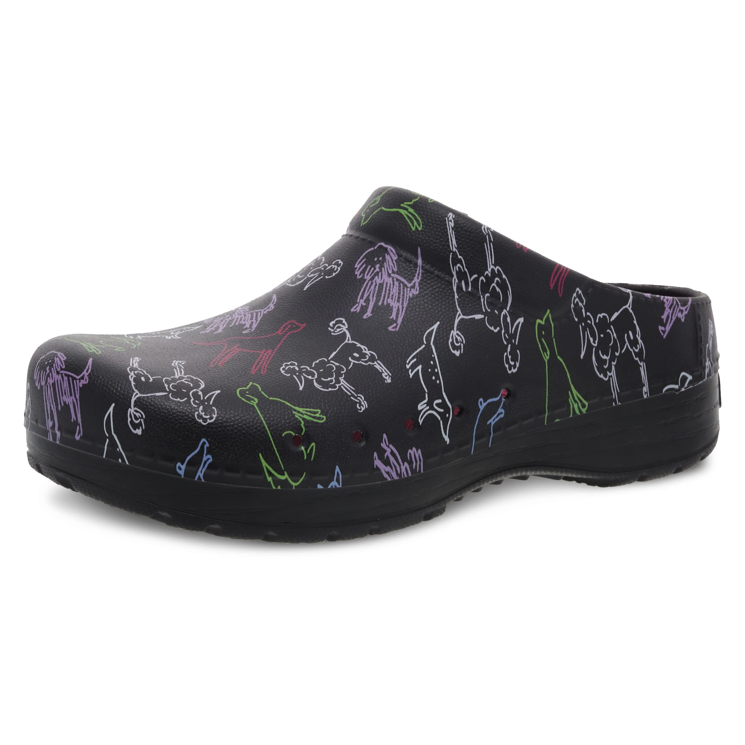 DANSKO Unisex Adult EU 38 (Women 7.5-8) 4145-390200 Dogs Molded ...