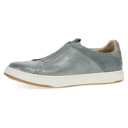 Dansko Jenn Womens Slip-On Leather Sneakers Removable Footbed with Arch Support, Leather Linings and a Slip-Resistant Rubber Outsole Denim 8.5-9 M US