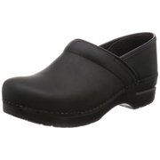 Dansko Womens Professional, Black Oiled, EU 42 US M 8.5-9 / W 11.5-12, Medium