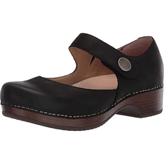Dansko Women's Beatrice Mule, Black, 39 M EU