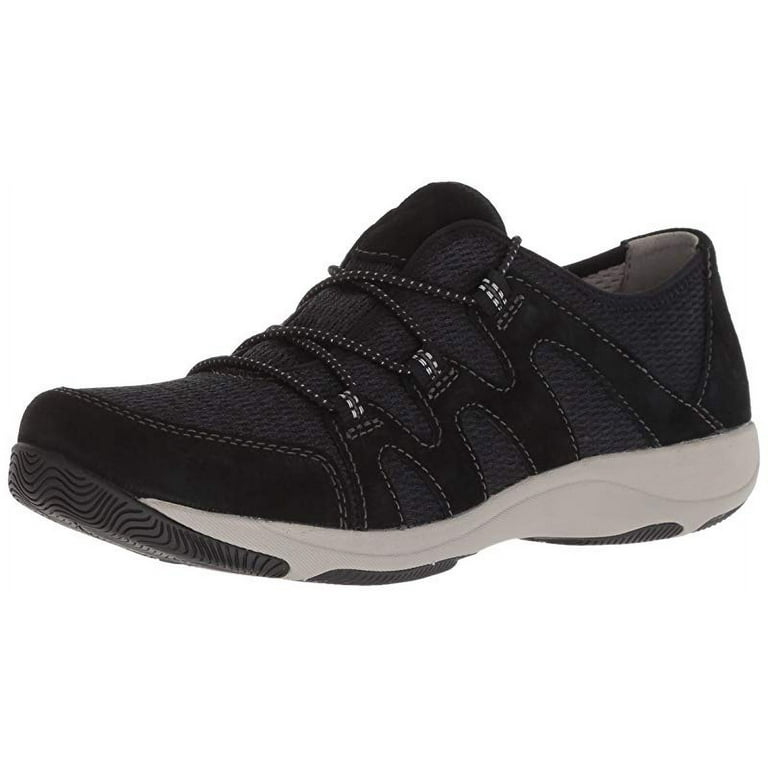 Dansko Women s Holland Suede Sneaker Black 37 B M EU Walmart