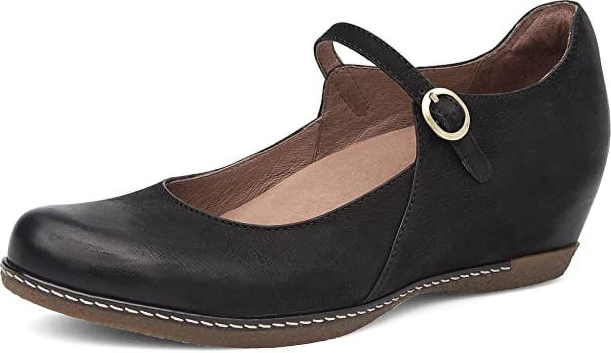 Dansko ブラック メリージェーン レザー　LORALIE ロラリー Dansko Women's Loralie Wedge, Black, 42 M EU - Walmart.com