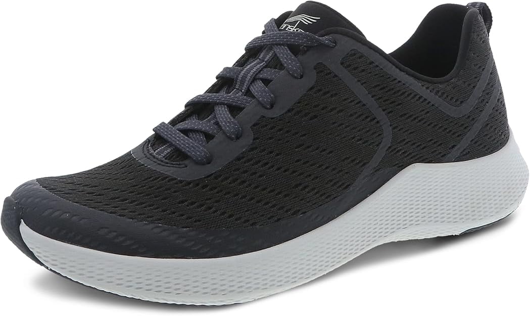 Dansko Women's Sky Black Mesh Fashion Sneaker M US