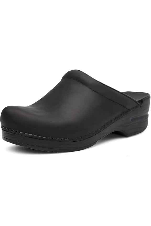 Women's Sonja Mule, Black Oiled, 37