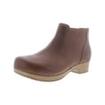thumbnail image 1 of Dansko Womens Barbara Leather Comfort Insole Ankle Boots Brown 40, 1 of 3
