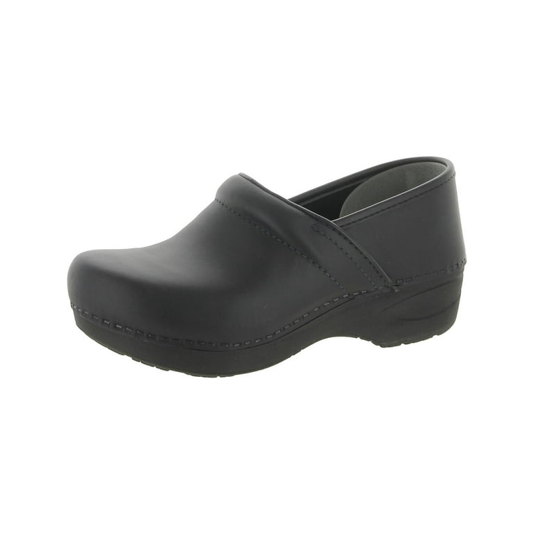 Dansko Womens XP 2.0 Leather Slip On Clogs