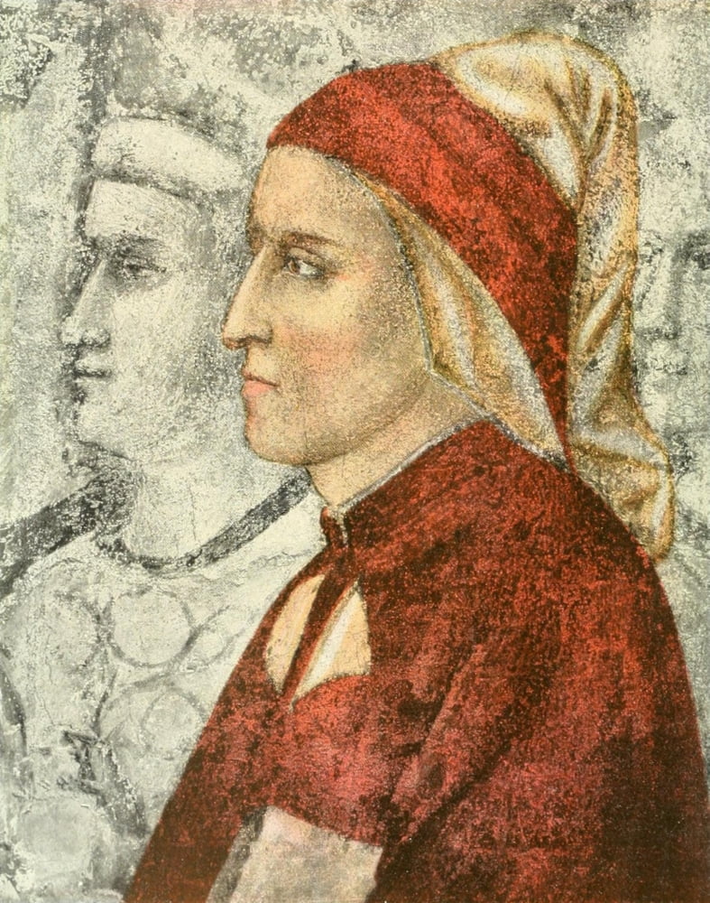 Dante Alighieri The Bargello Florence Canvas Art - Giotto (18 x 24)