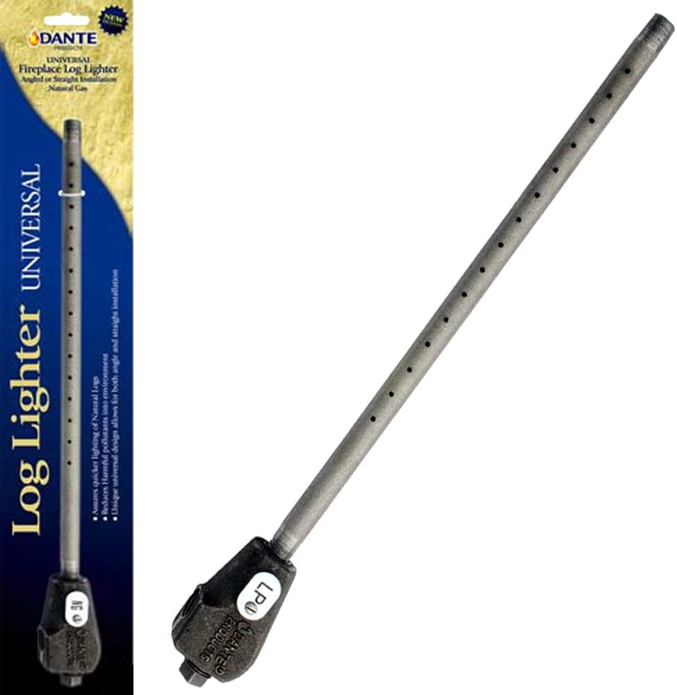 Dante Blue Flame Universal Straight Log Lighter for Fireplace Propane Gas