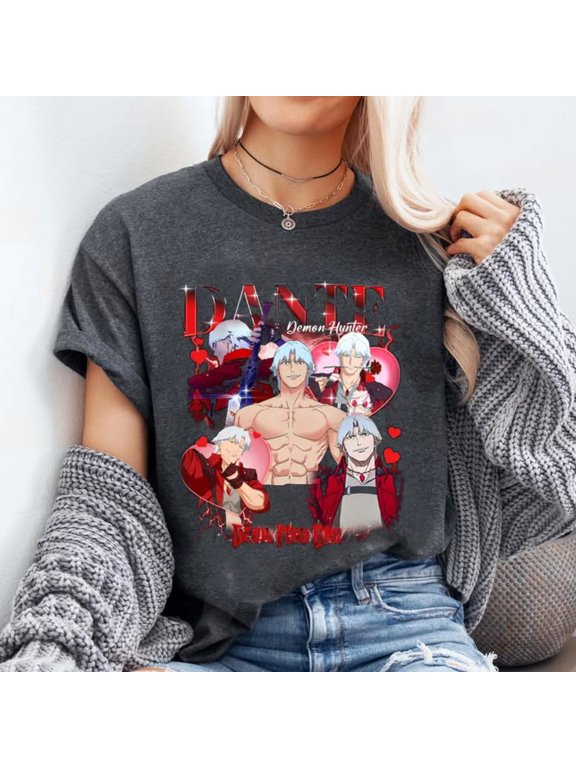 Dante Devil May Cry T-shirt Sizes S-5XL