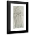 thumbnail image 1 of Dante Gabriel Rossetti 13x24 Black Modern Framed Museum Art Print Titled - Elizabeth Siddal (Mrs. Dante Gabriel Rossetti) (C. 1854), 1 of 5
