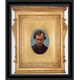 thumbnail image 1 of Dante Gabriel Rossetti 28x32 Large Black Ornate Wood Framed Canvas Art by William Holman Hunt, 1 of 2