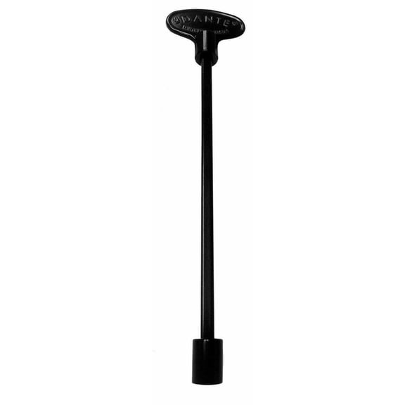 Dante Universal Valve Key, 8In., Flat Black