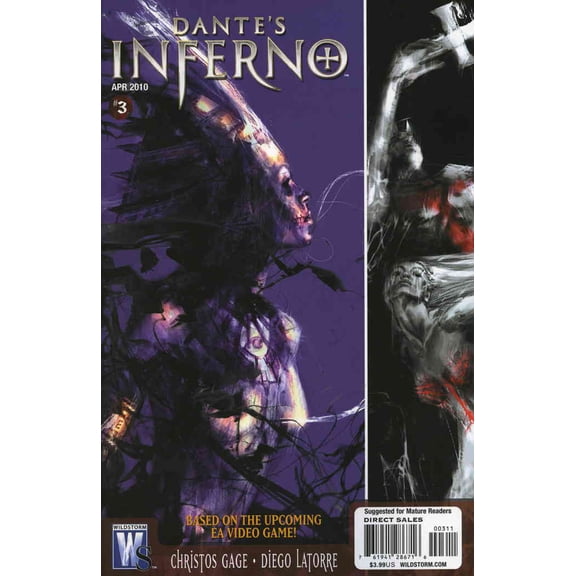 Dante's Inferno (WildStorm) #3 VF ; WildStorm Comic Book