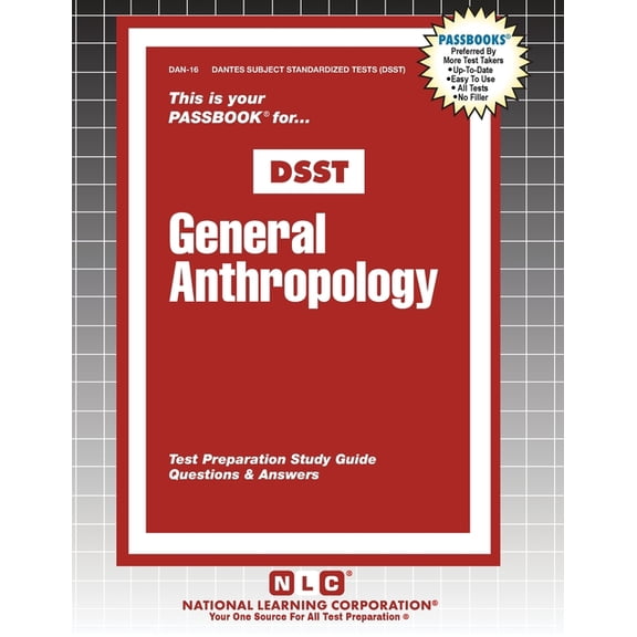 Dantes Subject Standardized Tests (Dsst) General Anthropology, Book 16, (Paperback)