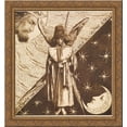 thumbnail image 1 of Dantis Amor 20x20 Gold Ornate Wood Framed Canvas Art by Dante Gabriel Rossetti, 1 of 2