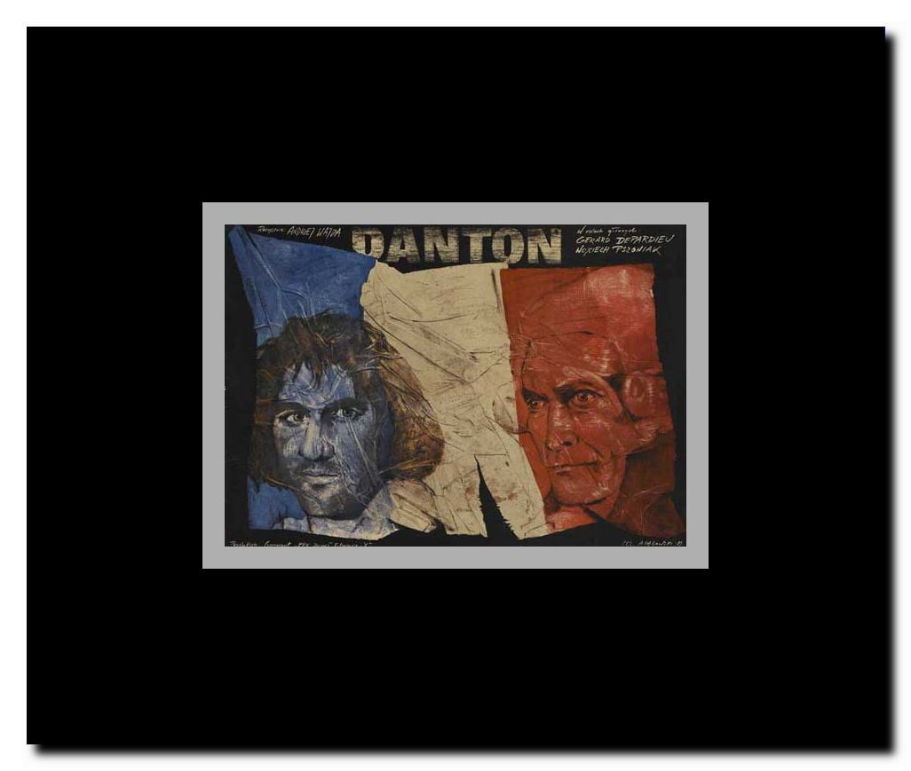 Danton Framed Movie Poster