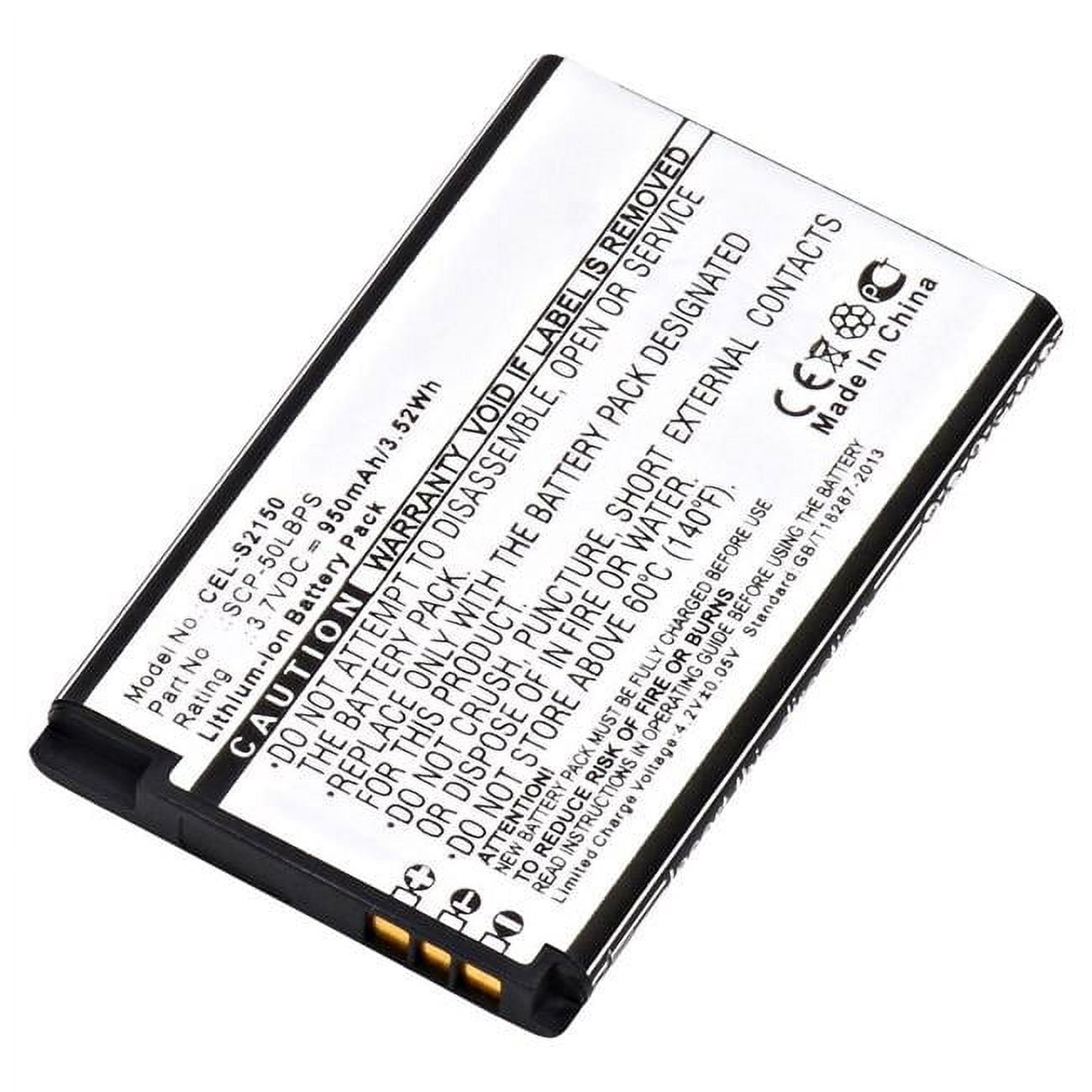 CS-KYS215XL Batterij 950mAh – Compatibel Met Kyocera C2150, Kona S2150, S2151 En Meer – Vervangt 5AAXBT062GEA, SCP-50LBPS