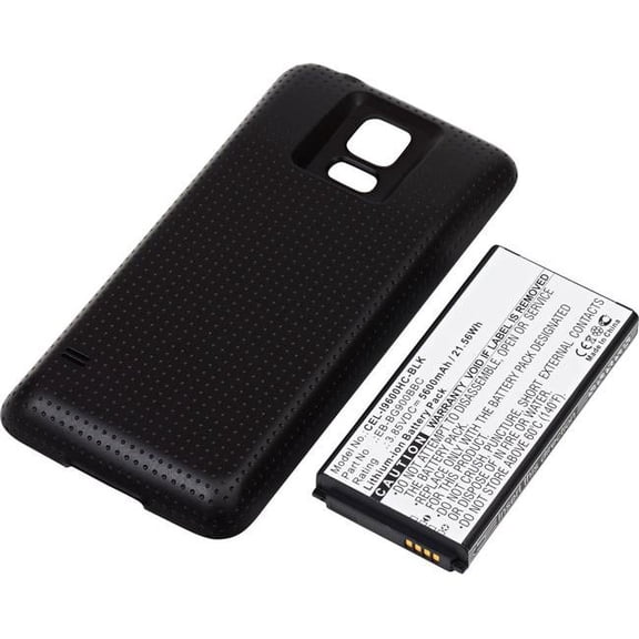 Dantona CEL-I9600HC-BLK - Battery - Li-Ion - 5600 mAh - black - for Samsung Galaxy S5, S5 Duos