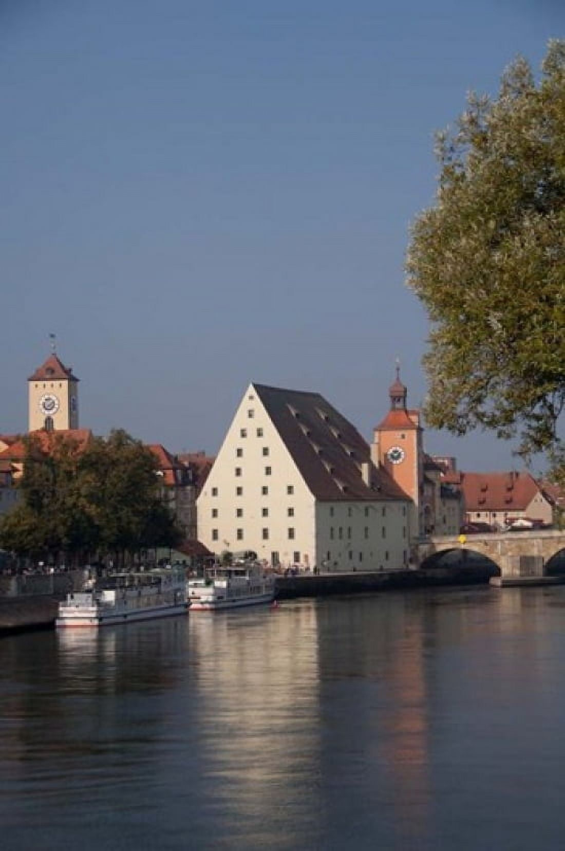 Danube River Salt House Canvas Art - Cindy Miller Hopkins  DanitaDelimont (21 x 31)