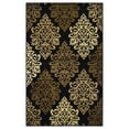 thumbnail image 1 of Danvers Contemporary Floral Damask Indoor Area Rug by Blue Nile Nills - 8' x 10', Black, 1 of 4