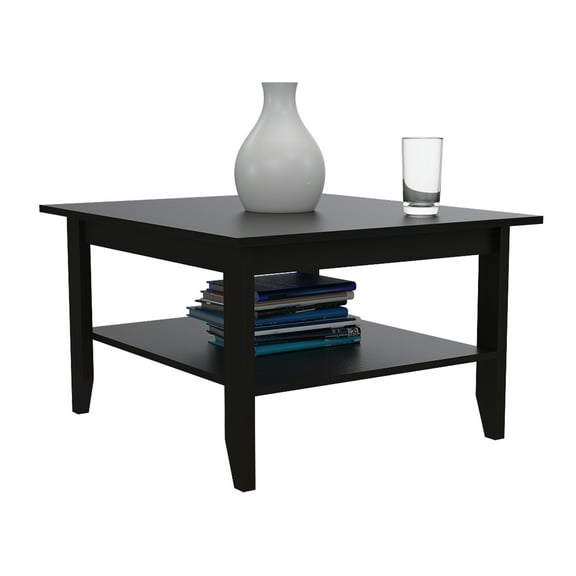 Danvers Rectangle Coffee Table Black Wengue,Black Particle Board Furniture Primary Living Space Tables