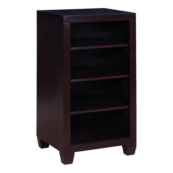 Coaster Danville 4-tier Bookcase Cappuccino-Shape:Rectangular