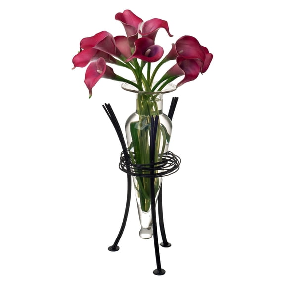 Danya B Amphora Vase with Wire Stand